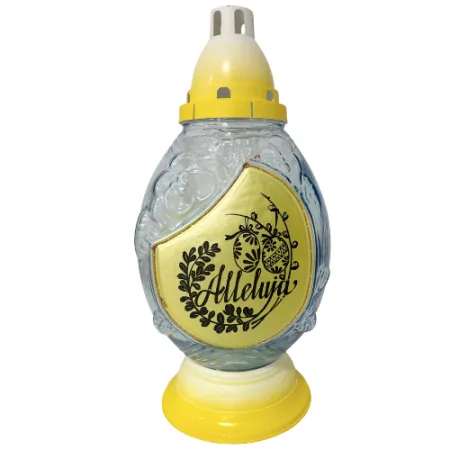 940-znicz jajko alleluja żółte 1 sztuka